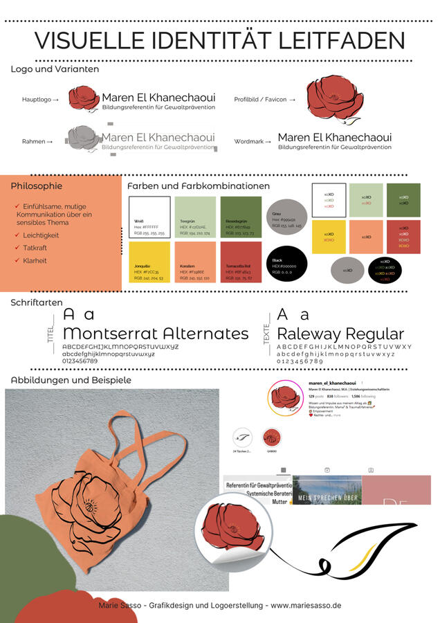 Maren Leitfaden One Pager - Marie Sasso 2025