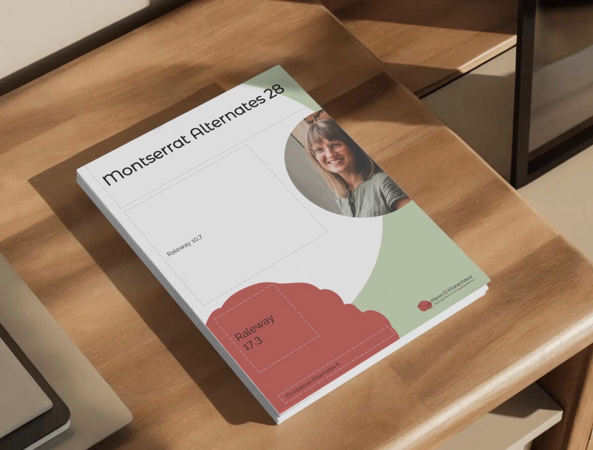 Mock-up Flyer Vorlage Maren - Marie Sasso 2025