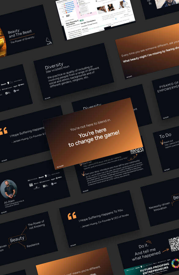 Ali Alam PowerPoint Presentation - Marie Sasso 2024